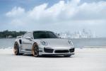 Porsche 911 Turbo S on ADV.1 Wheels (ADV6 TRAC SPEC) 2017 года